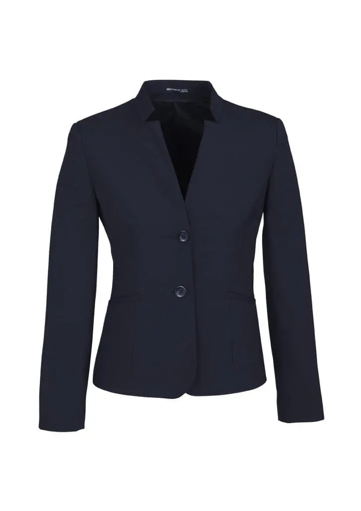 Biz Corporates Women's Short Jacket with Reverse Lapel 64013 - Flash Uniforms